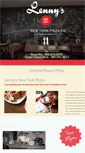Mobile Screenshot of ormondpizza.com